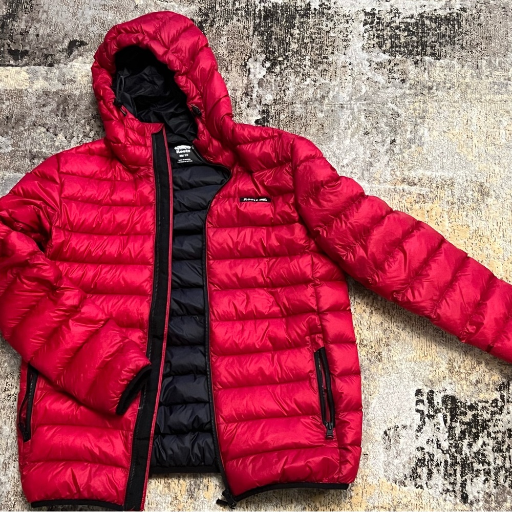 Roots men’s packable down jacket (XS)